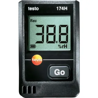 TESTO 0572 1741 02 174 H Temperatur-Datenlogger, Luftfeuchte-Datenlogger -20 bis 70 °C 0 bis 100 rF