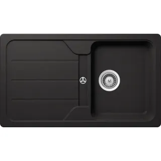 Schock Formhaus D-100 Einbau Nero + Excenterbetätigung