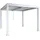 Weiß 11 cm Alu-Gestell 3 x 3 m