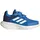 Blue Rush/Core White/Dark Blue 34