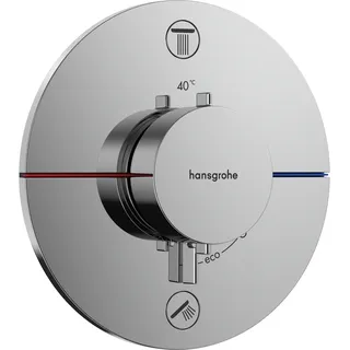 Hansgrohe ShowerSelect Comfort S Thermostat Unterputz für 2 Verbraucher Chrom