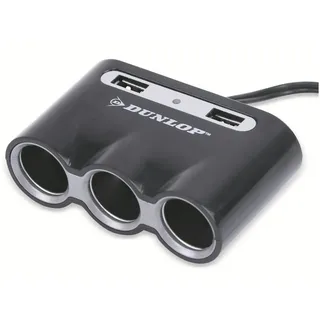 Dunlop Zigarettenanzünder-verteiler, 12/24v, 3-fach, 2xusb-port