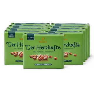 Tchibo - Der Herzhafte - 9 x 500 g Gemahlen - Intensität: 4/6