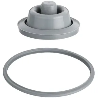 Set mit 2 Dichtungen für Schnellkochtopf, kompatibel mit WMF Perfect Pro und Perfect Ultra, Verdunstungsdichtung aus Silikon + Gummidichtung für Deckel Ø 22 cm | MY WAVE DZ