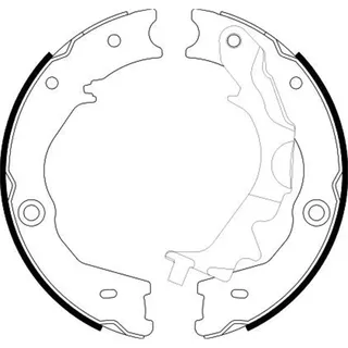 Hella Bremsbackensatz, Feststellbremse 8DA 355 051-121