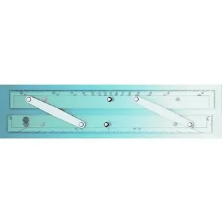 rumold & ecobra gmbh Navigations-Parallel-Lineal 30,5 cm 12" Zoll