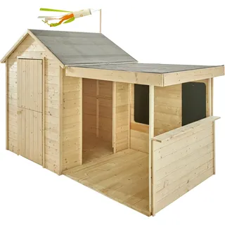 Soulet Spielhaus Sarah 252 x 127 x 162 cm Braun