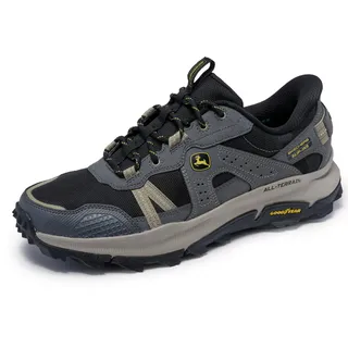 SKECHERS Equalizer 5.0 Trail Harvester Herren Charcoal Leather/Black 42