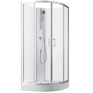 GEO Komplettdusche Alicante  (Silber)