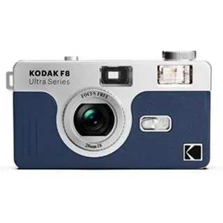 Kodak 35mm Kamera F8 navy blue analoge Kleinbildkamera