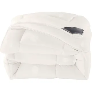 NORDIC SCHILLER Wolle Bettdecke, 4 Jahreszeiten Decke, 140 x 200 Ganzjahresdecke Einzelbett, 100% Schurwolle, Atmungsaktiv, Nachhaltig, Öko-Tex Zertifiziert, Hypoallergen