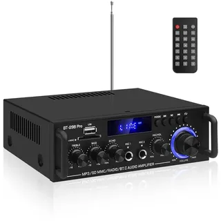 HiFi Stereo Verstärker BT-298Pro Bluetooth 5.0 Mini Audio Ampfilier