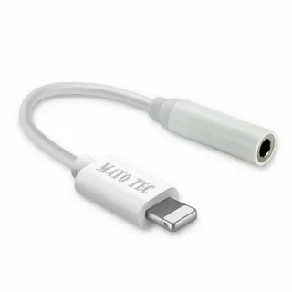 Premium Hochwertiges [Apple - Klinken] Audioadapter für Apple iPhone/iPad/iPod