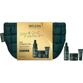 WELEDA-Cell-Longevity Collection Super-Anti-AgingSuper Anti-Aging Set Day Cream 15 ml + Eye Balm 5 ml + Overnight Repair Serum 10 ml 1 Stk. (38,98 € / 1 Stk.)