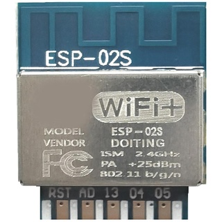 Wi-Fi-Modul ESP-02S TYWE2S Serielle Goldene Finger Paket Übertragung Transparent ESP8285 Kompatibel Wireless H1T4 ESP8266 Mit