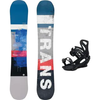 TRANS Snowboard Set FE 159 cm Blau + Sonic L Bindung