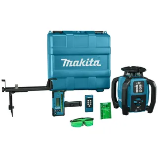 Makita SKR001Z Akku-Rotationslaser Grün 12V - 40V ohne Akku und Ladegerät, im Koffer