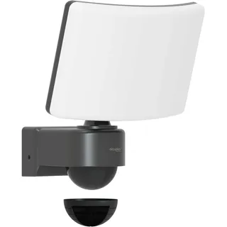 Oktaplex lighting Oktaplex Cali LED Strahler mit Bewegungsmelder warmweiß IP65 Außenstrahler anthrazit - mit Master Funktion