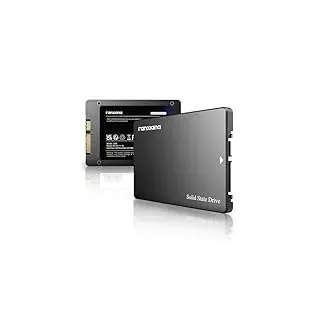 fanxiang S101 256GB SATA III 2,5-Zoll SSD Interne Festplatte, 520MB/s Lesen, 450MB/s Schreiben, SLC-Cache & 3D TLC NAND, für Laptops, Desktop-PCs und Spielkonsolen, Schwarz