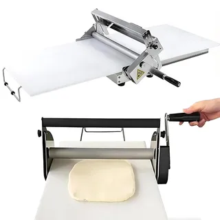 Haushalts-Teigausrollmaschine Aus Edelstahl, Manuelle Faltbare Teigausrollmaschine Für Blätterteig Pizza, Tortilla, Teig, Compact Manual Dough Rolling Machine Nudelmaschine Teigdicke 0–27mm