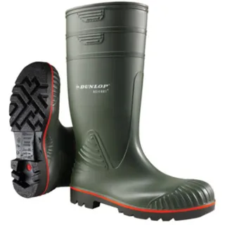 Dunlop Protective Footwear, A442631, Acifort Heavy Duty Full Safety, Grün Foncé/Rouge, Größe 45 EU - 45 EU