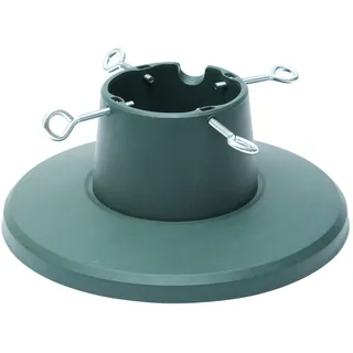 MARELIDA Weihnachtsbaumständer Baumhöhe bis 1,8m Wassertank 1,4l grün