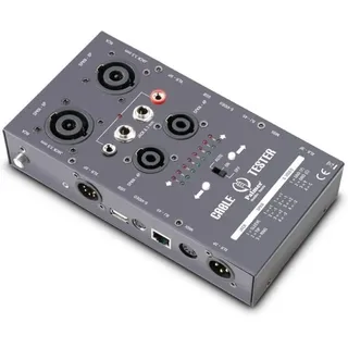 Palmer AHMCTXLV2 Pro Multi-Kabeltester, Schwarz | grau