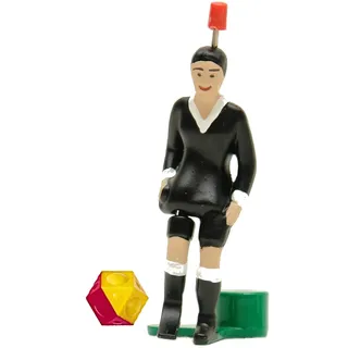 TIPP-KICK Linienrichter Schiri Figur Kicker Spieler mit Ball gelb rot Tip Kick