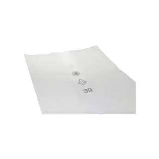 DEISS PREMIUM Abfallsack 240 Liter transparent Seitenfalte, T150 99016 , Stückverkauf