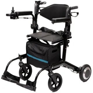 Antar Elektrischer Rollator 2-in-1-Lösung schwarz