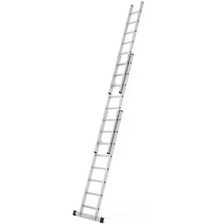 ZARGES Schiebeleiter 3 x 14 Sprossen 44854