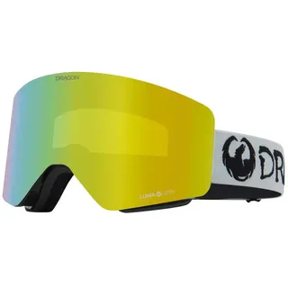 Dragon Alliance DRAGON R1 Schneebrille 2026 classic grey/lumalens gold ion - lumalens amber