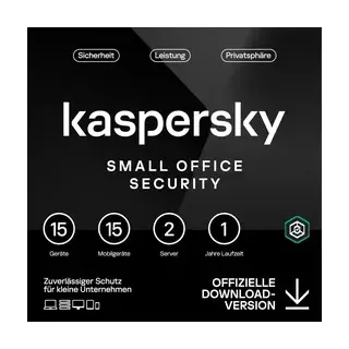 Kaspersky Small Office Security 15 Geräte - 1 Jahre