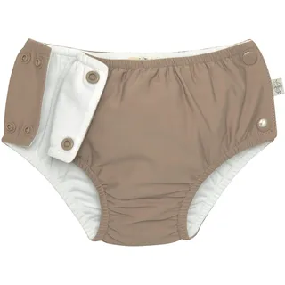 Lässig Splash & Fun Schwimmwindel mit Druckknöpfen (choco, 62/68 3-6 Monate)