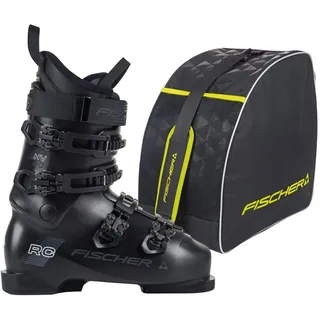 Fischer Skischuhe Skistiefel Alpinskischuhe Alpin-Skistiefel RC One 9.0 - Größe: MP28.5 EU44 - Farbe: rot - Flex 90 - Einsteiger bis Gute Skifahrer - inkl. Skischuhtasche Alpine Eco