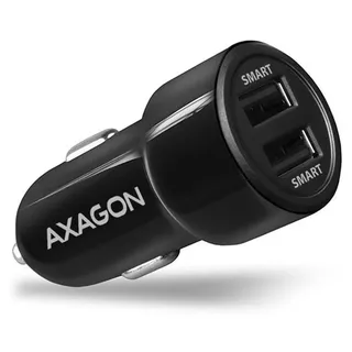 AXAGON PWC‐5V5 Ladegerät für Mobilgeräte Auto, schwarz, (PWC-5V5)