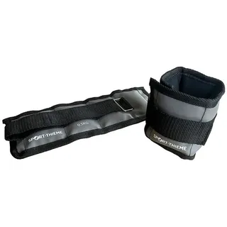 Sport-Thieme Gewichtsmanschetten Allround grau/schwarz 0,5 kg