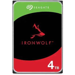Seagate IronWolf NAS HDD +Rescue 4TB, 24/7, 512e / 3.5" / SATA 6Gb/s