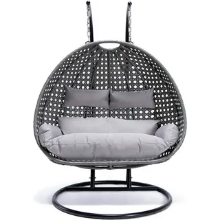 Home Deluxe Hängesessel Twin grau