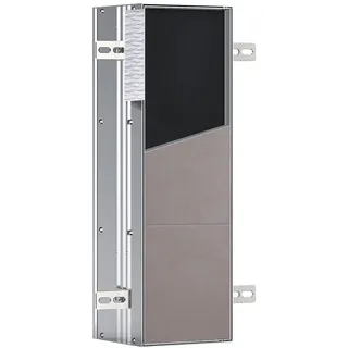 emco asis module plus, WC-Modul-Unterputzmodell, drei Fächer für WC-Papier, für Reserverolle oder Feuchtpapierbox, Türanschlag rechts, 975611005