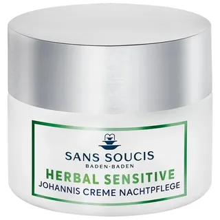 Sans Soucis Herbal Sensitive Johannis Creme Nachtpflege 50 ml