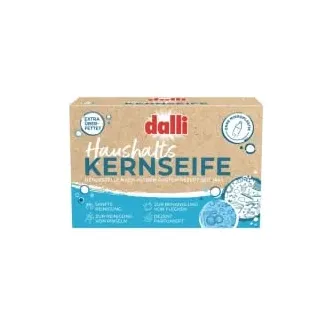 dalli Haushaltskernseife, dezent parfümiert 532629 , 1 Stück à 125 g