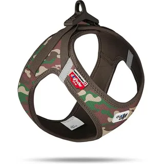 Curli Clasp Vest Hundegeschirr Camo L