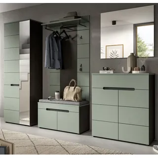 inn.furn Cooper Garderoben-Set 255 x 0 x 0 Salbei/Grau