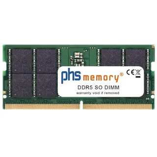 PHS-ELECTRONIC PHS-memory RAM Speicher kompatibel mit Ugreen NASync DXP4800 Plus DDR5 SO DIMM 4800MHz PC5-38400S