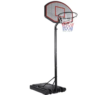 DEUBA Basketballkorb höhenverstellbar 205-305cm mit Rollen