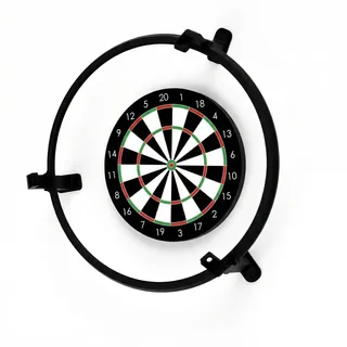 König Design Premium 3D-Komplett-Set für Autodarts – Stabiler Kameraring mit Halterungen & Kabelführung – einfache Montage – kompatibel mit Autodarts Kameras OV9732 (Rund, Komplettset)