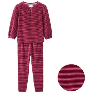 People Wear Organic Pyjama Nicki aus Bio-Baumwolle rot 104