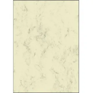 Sigel Marmorpapier DP397 DIN A4 200 g/m2 beige 50 Blatt