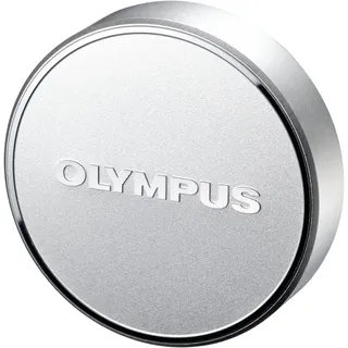 OM System Olympus Objektivdeckel Metallisch